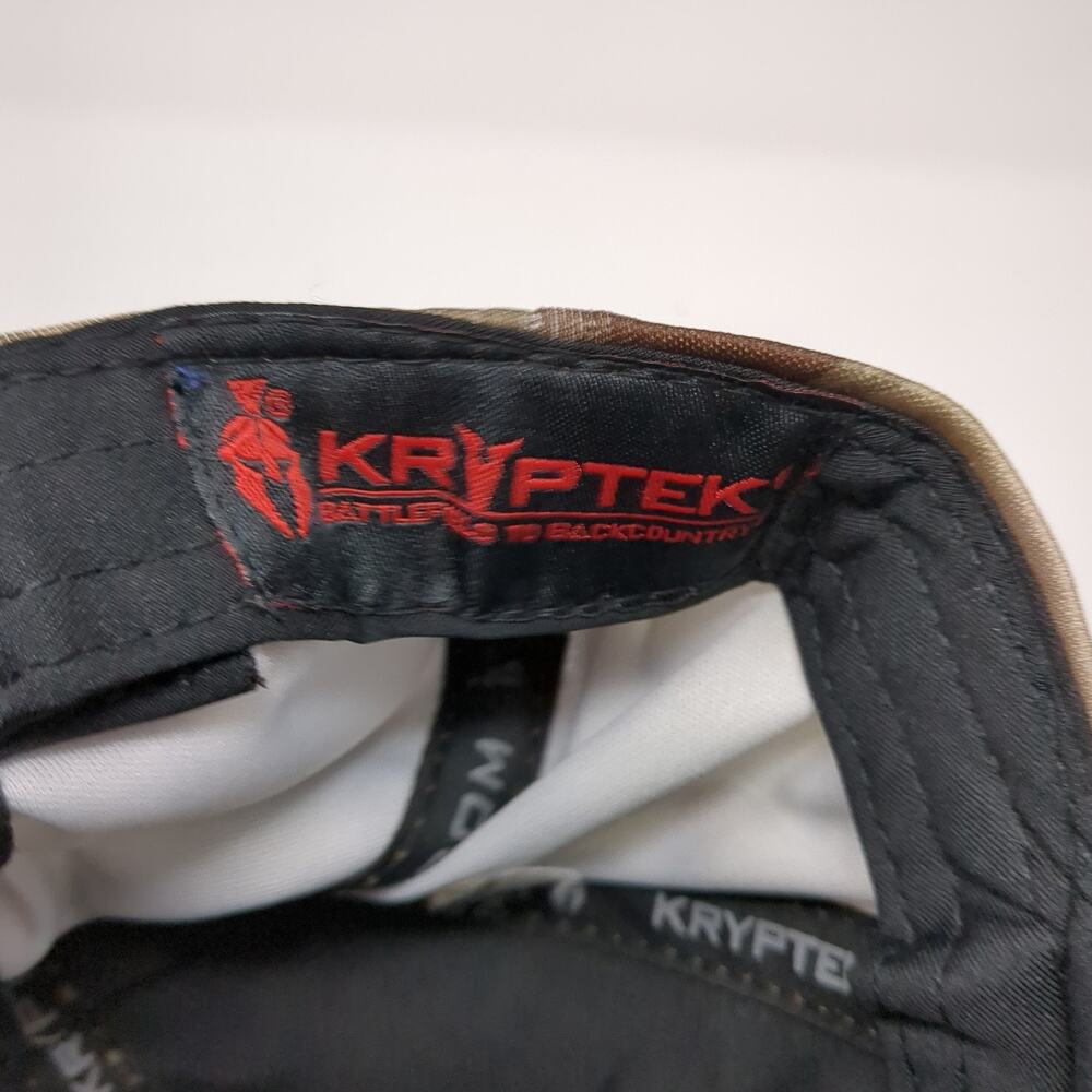 Kryptek Logo Patch Strapback Hat Multicolor Camo … - image 8